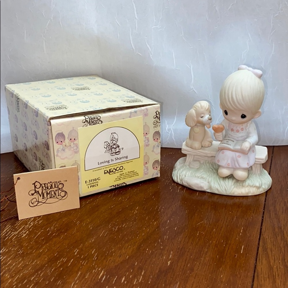 Precious Moments “Loving is Sharing” figurine